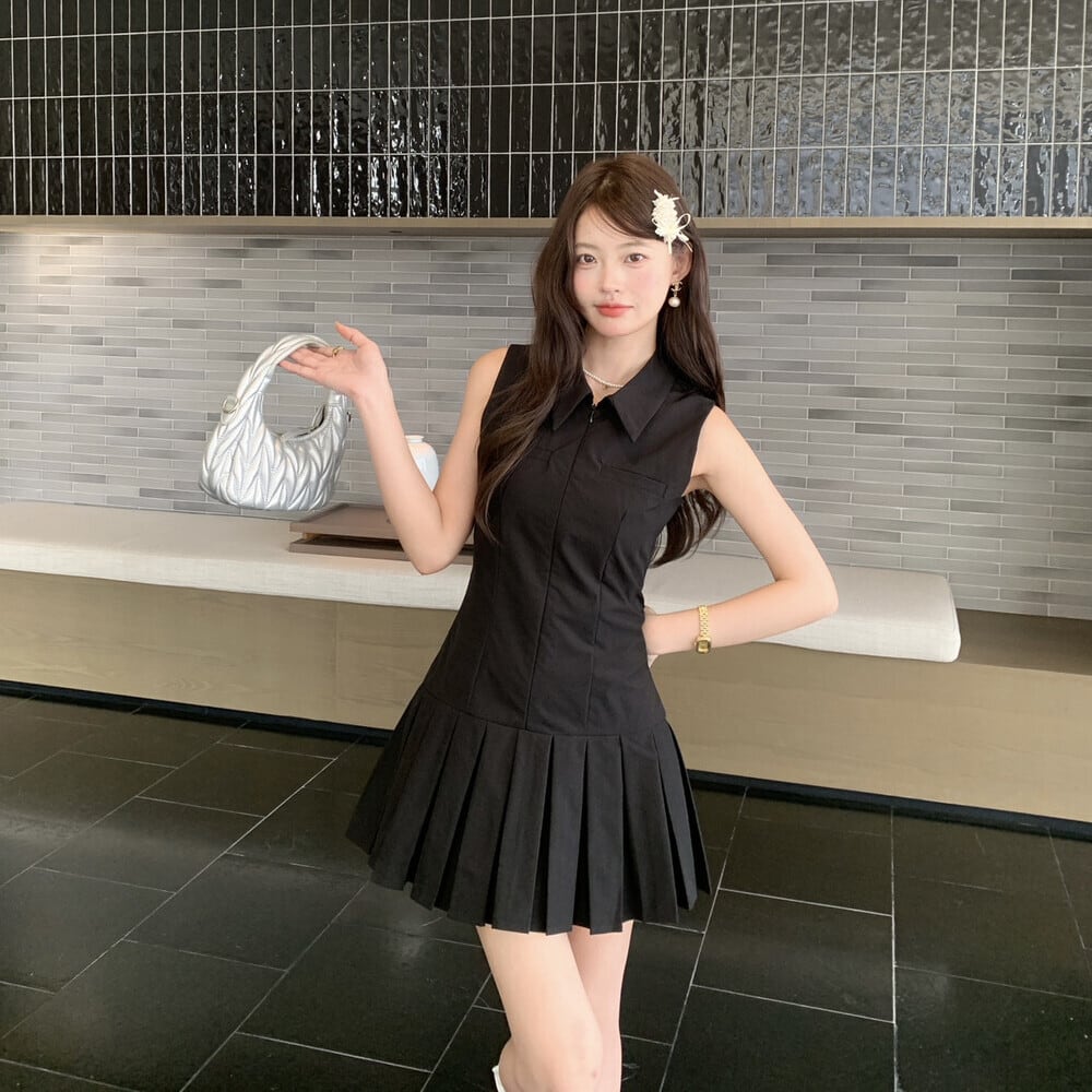 【dress】ノースリーブミニワンピース　N3549