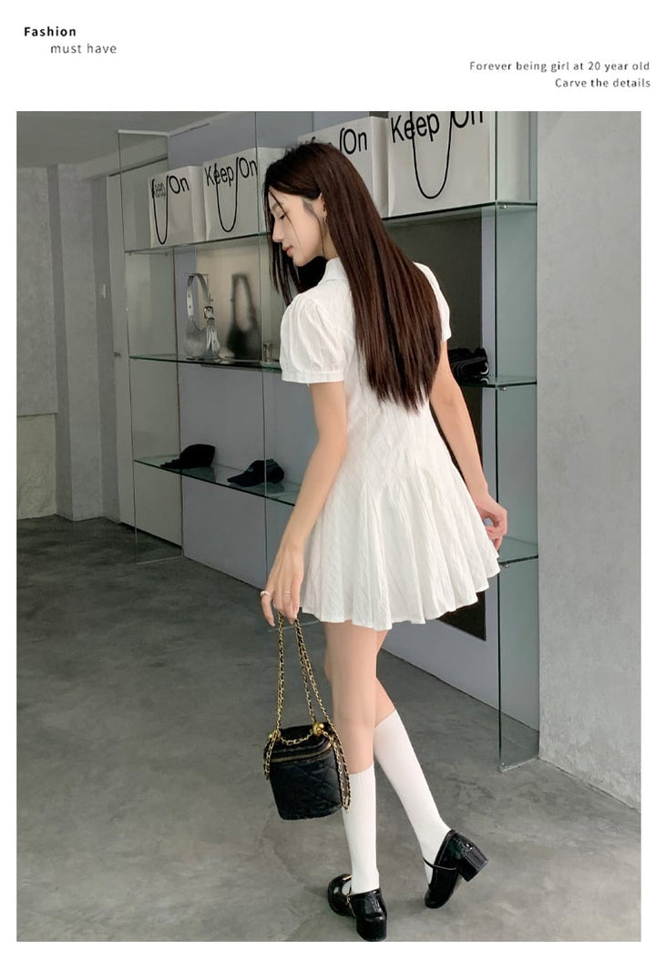 【dress】シャツワンピース　M25311