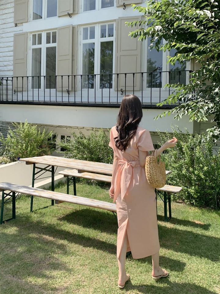 【dress】無地ワンピース　M24810