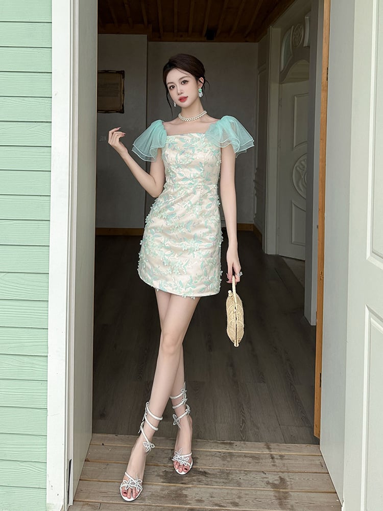 【dress】デートワンピース　M24197