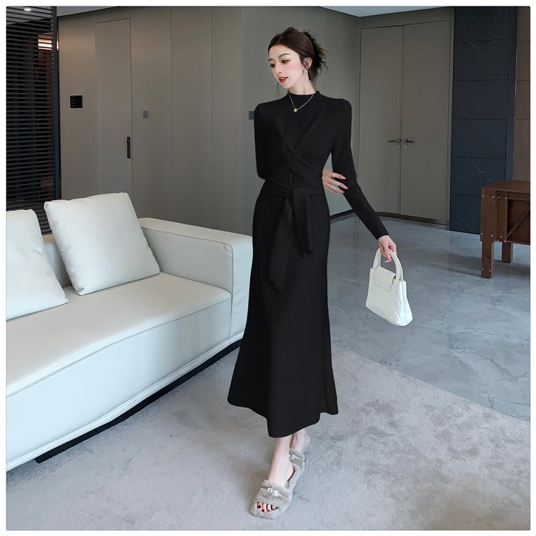 【dress】ニットワンピース　M27028