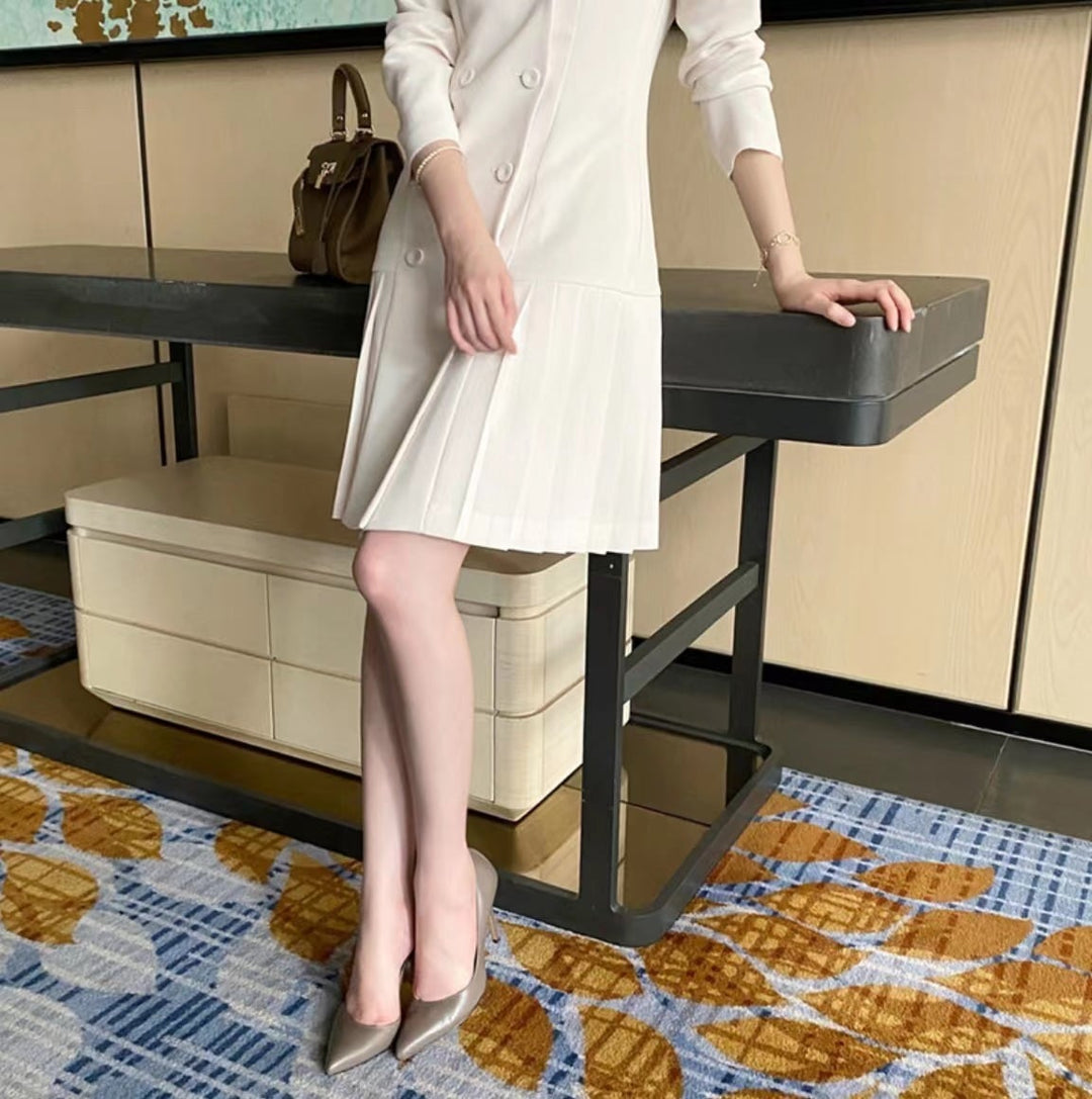 【dress】ダブルボタンワンピース　M27098