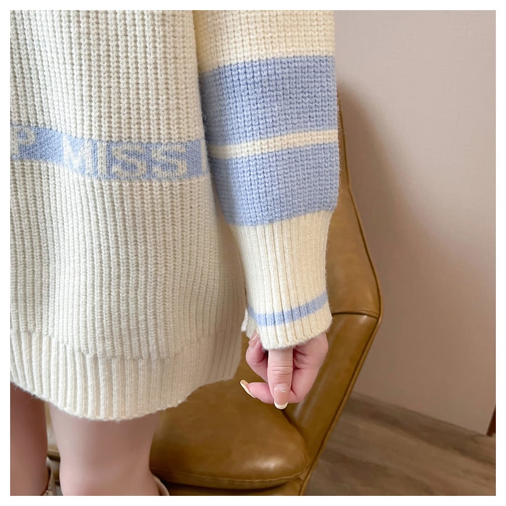 【tops】ニットセーター　M26573