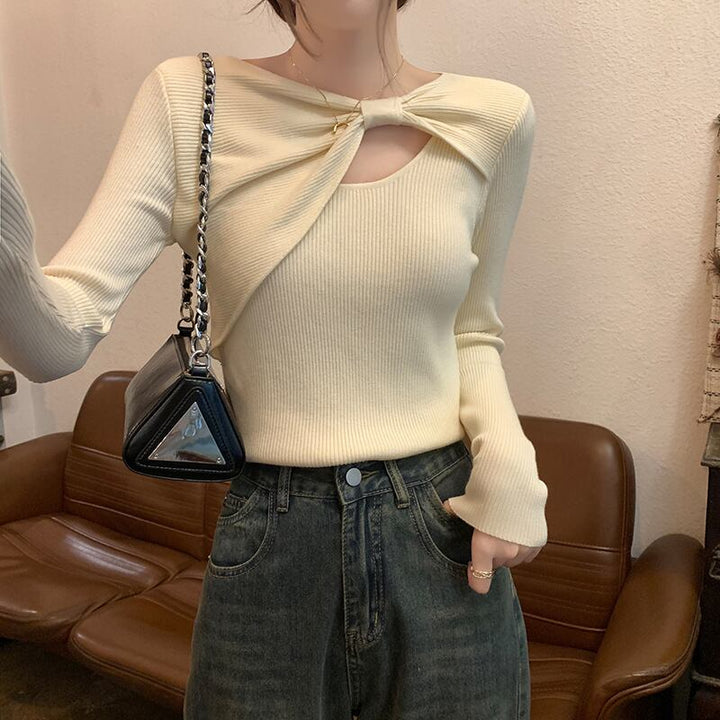 【tops】ニットトップス　M18841
