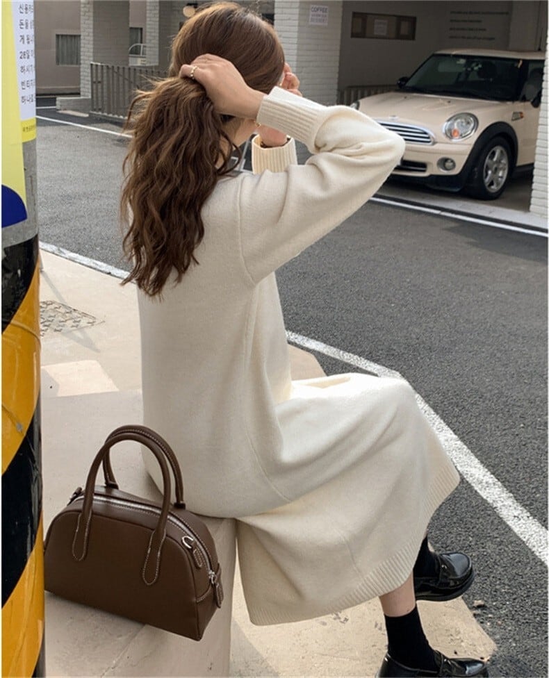 【dress】ニットワンピース　M26752