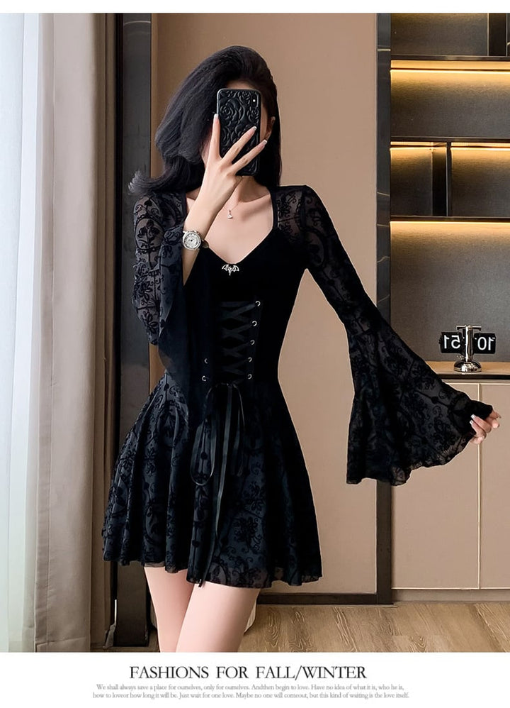 【dress】デートワンピース　M26589