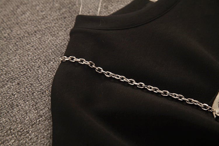【dress】韓国系不規則 イレギュラーTシャツワンピース　M17115