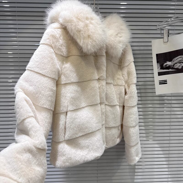 【outer】ファーコート Q7345