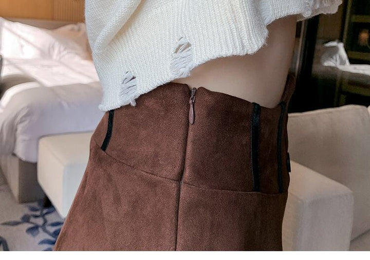 【bottoms】ハイウエストスカート　M28686