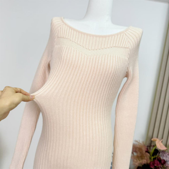 【dress】マーメイドニットワンピース　M28346