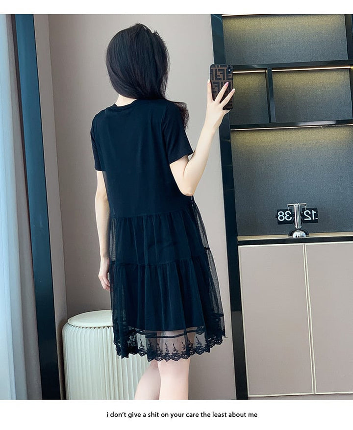 【dress】人気を独占中 切り替えカジュアルワンピース　M16957