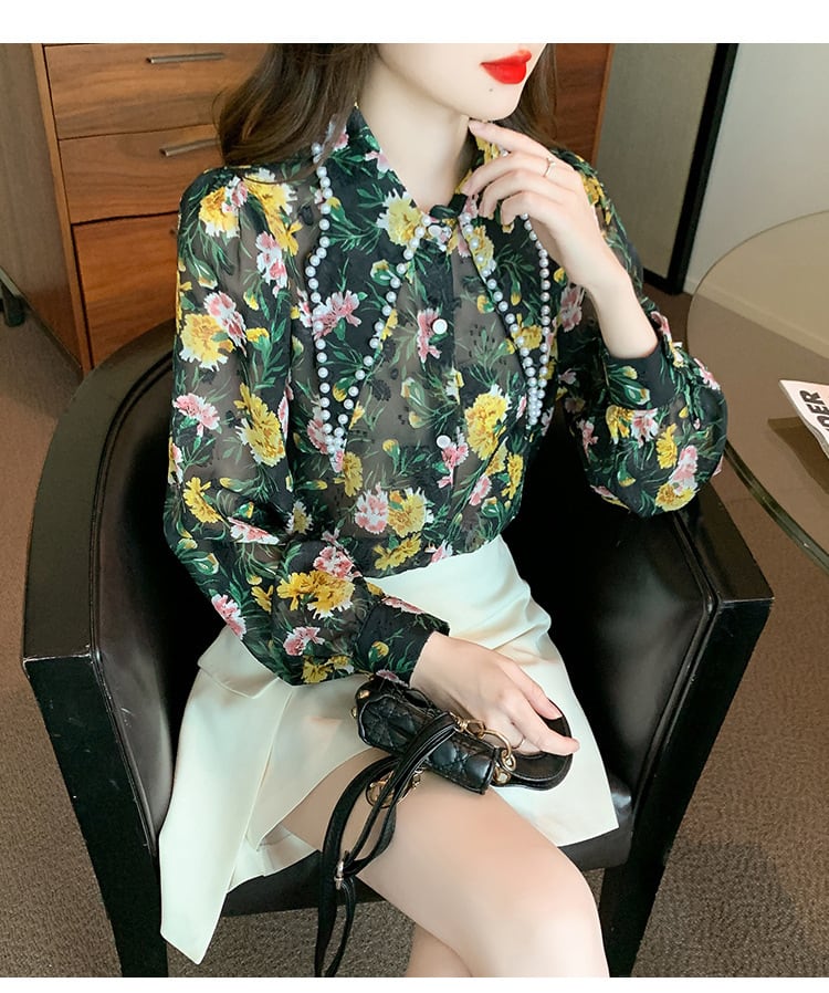 【tops】人気を独占中 エレガントシャツトップスオシャレ　M17253