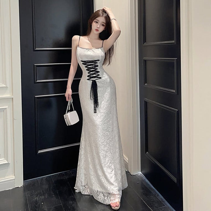 【dress】レースキャミワンピース　M24597
