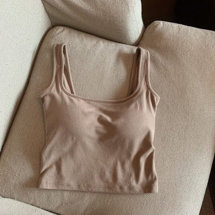 【tops】カップ付きキャミソール　M29525