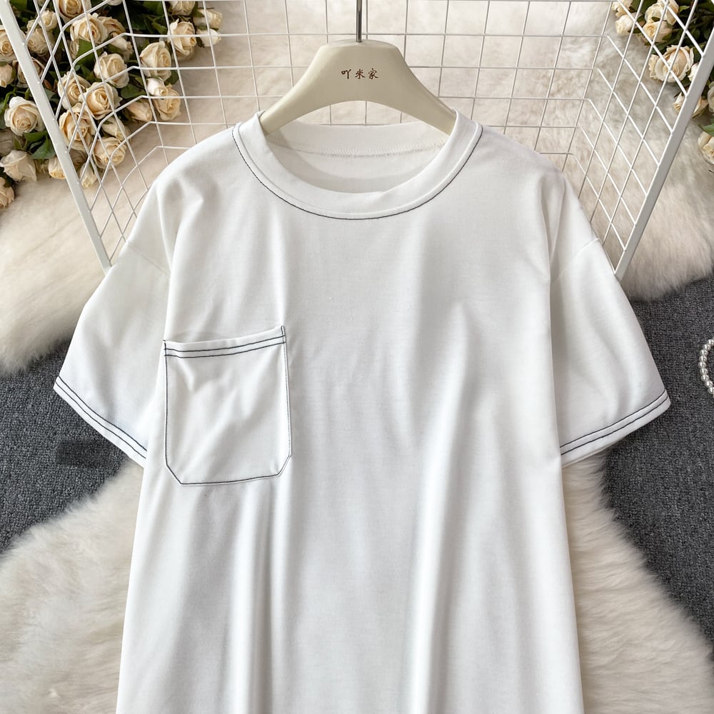 【set】目立つ！カジュアル2点セットTシャツ+ショートパンツ　M16864