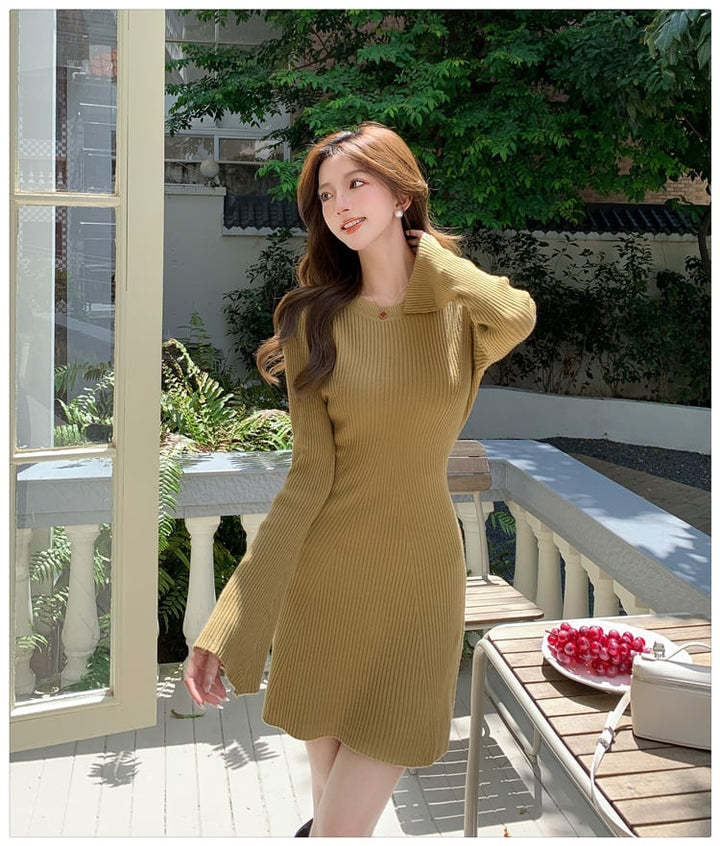 【dress】ニットワンピース　M25361