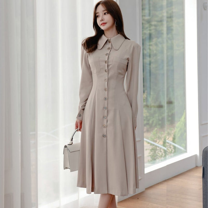 【dress】女性力を高める～OL、通勤デートワンピース　M17281