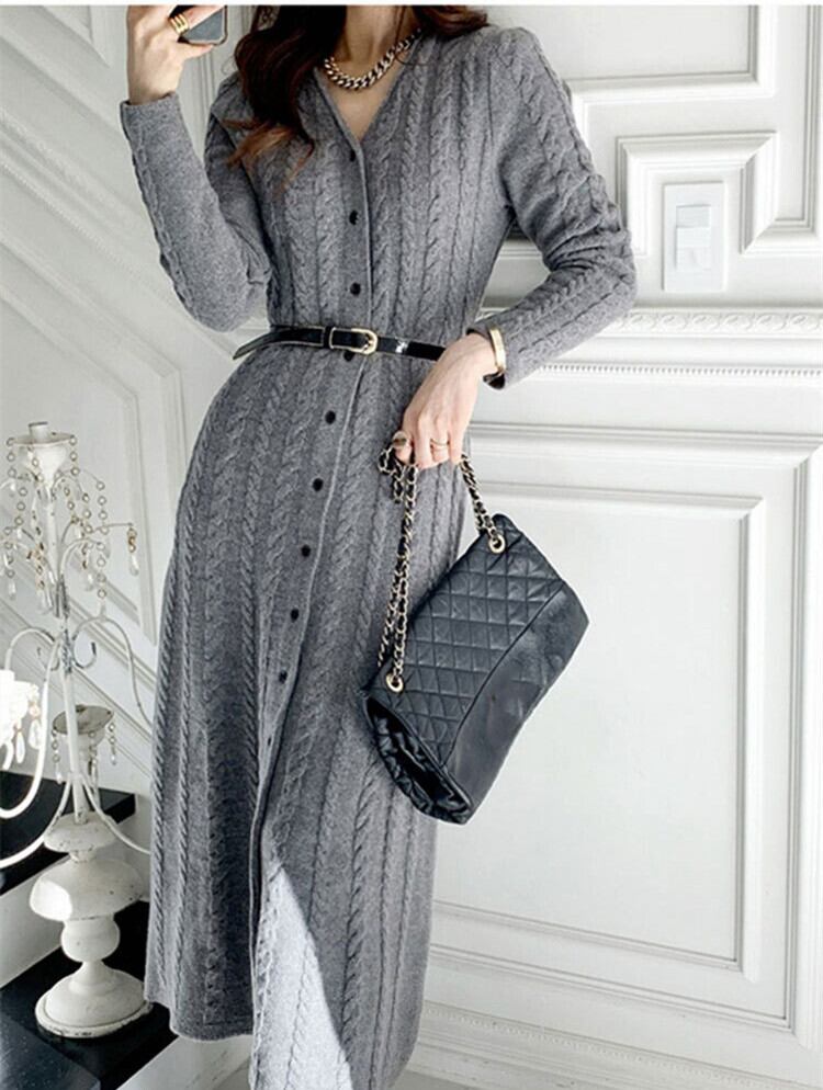 【dress】ニットワンピース　M26341