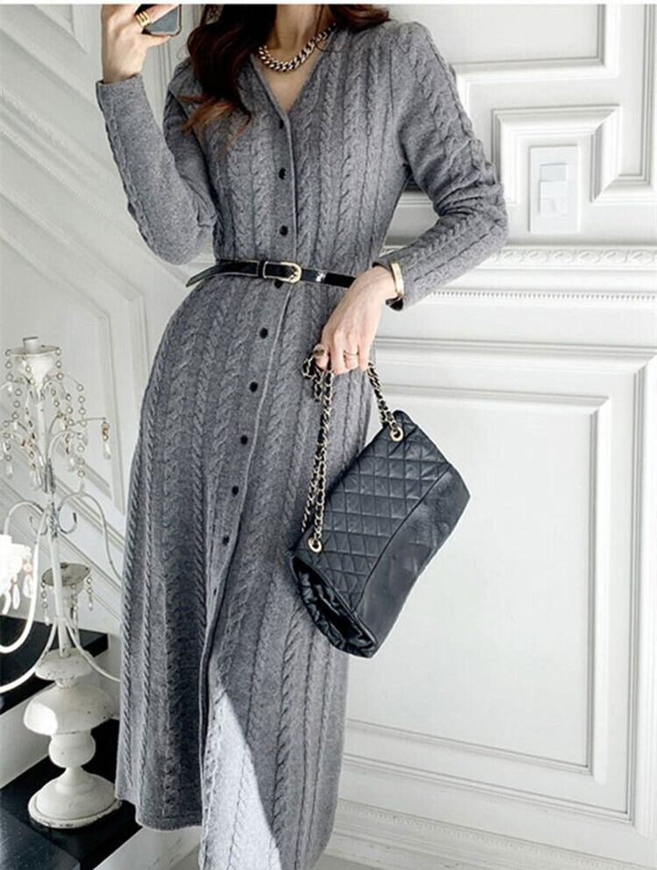 【dress】ニットワンピース　M26341