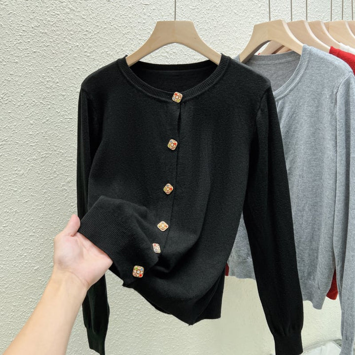 【outer】ニットカーデ　M26512