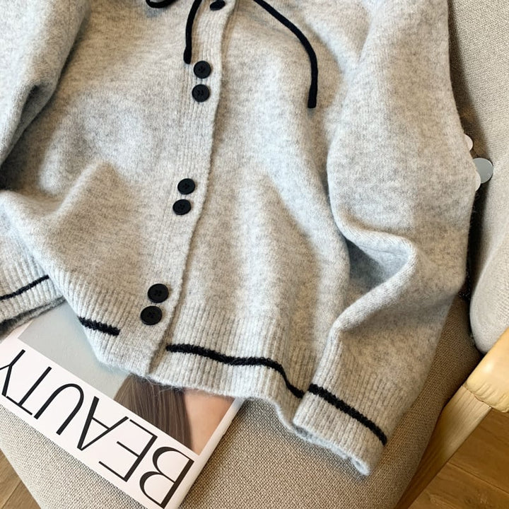 【outer】ニットカーデ　M28917