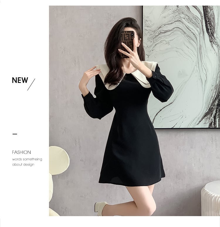 【dress】デートワンピース　M25444