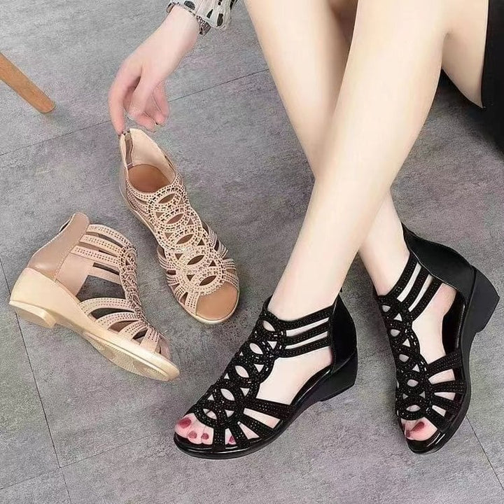 【shoes】カットワークサンダル　M30225