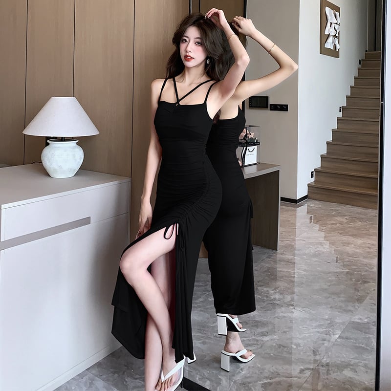 【dress】レディースファッションセクシーキャミワンピース　M16908