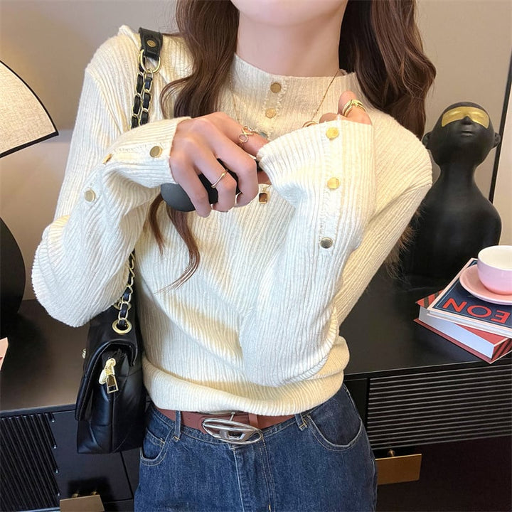 【tops】ニットトップス　M26757