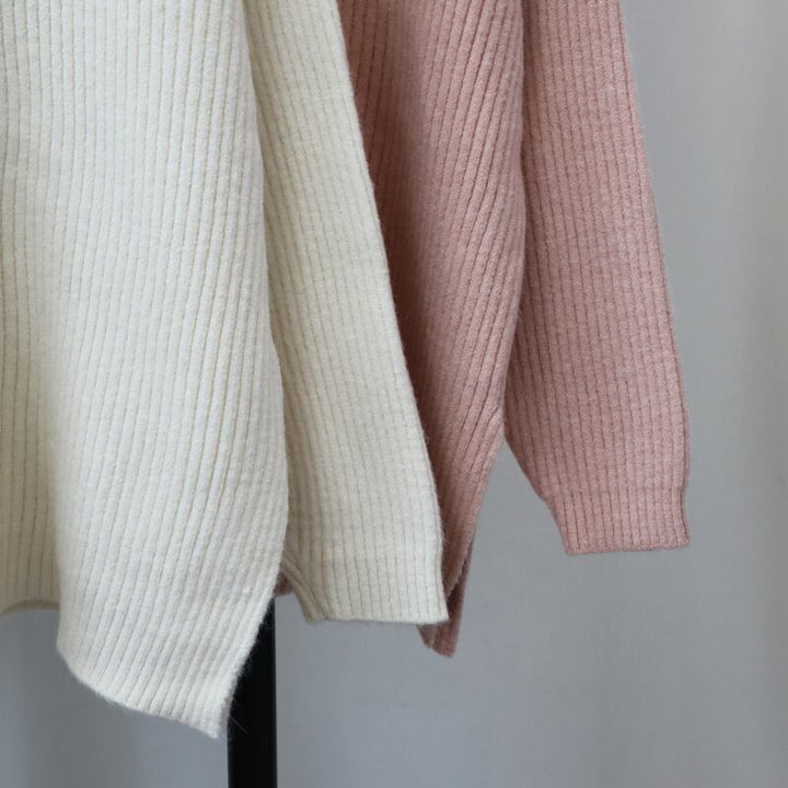【tops】ハイネックニットセーター　M27394