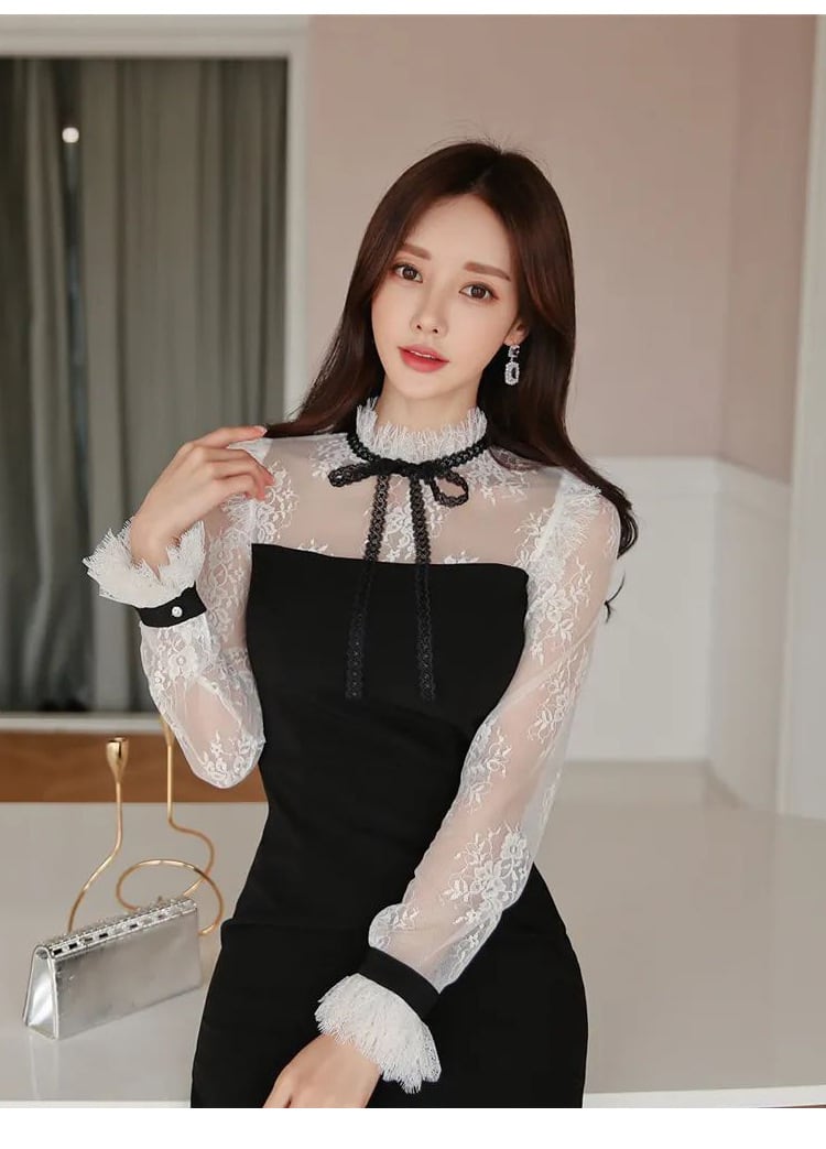 【dress】マーメイドワンピース　M18876