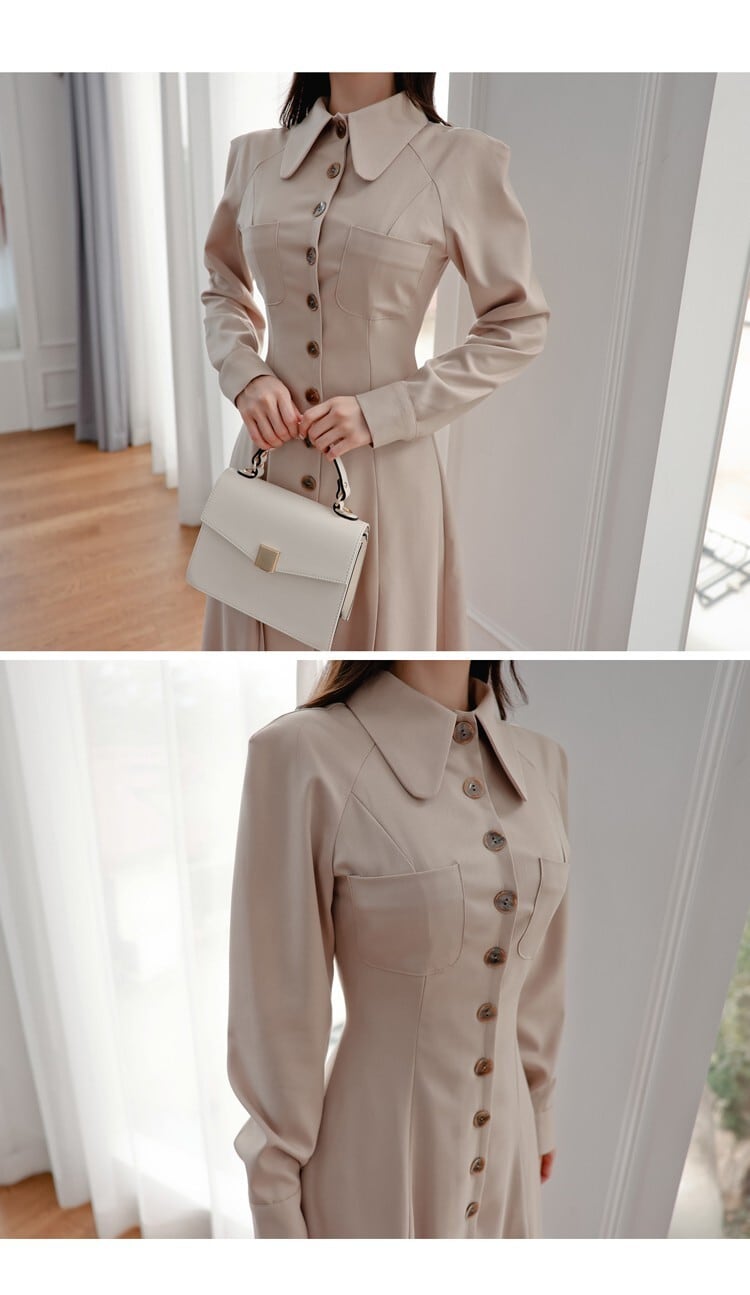 【dress】女性力を高める～OL、通勤デートワンピース　M17281