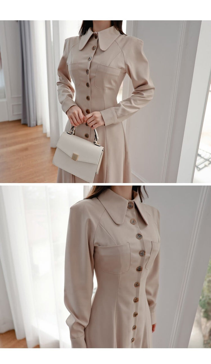 【dress】女性力を高める～OL、通勤デートワンピース　M17281