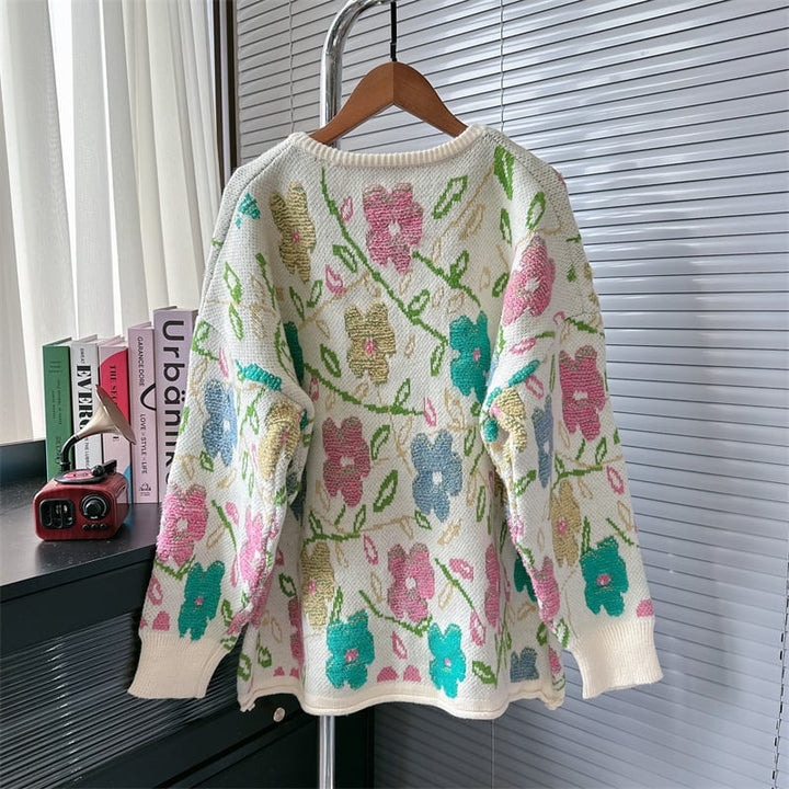 【outer】レトロニットカーデ　M25532