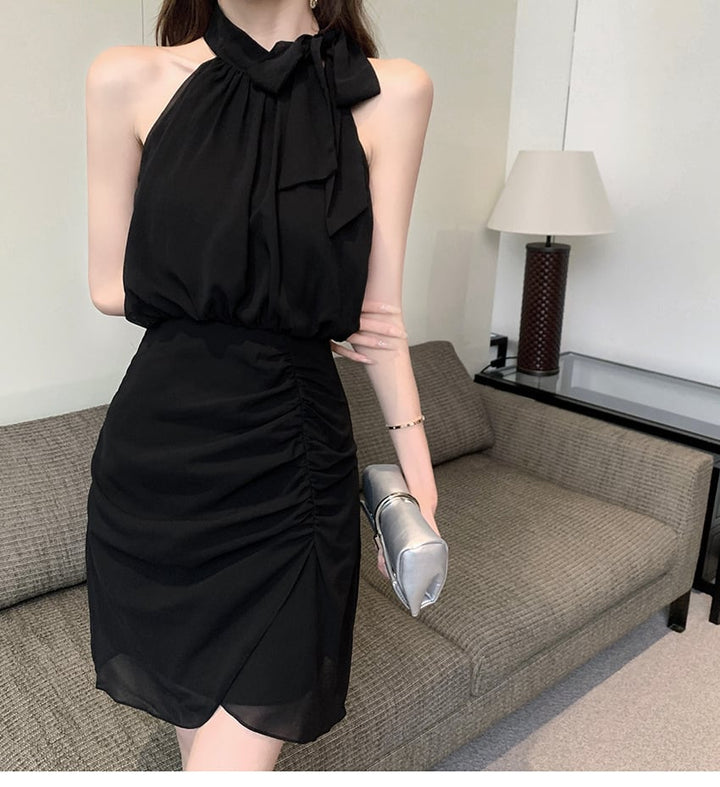 【dress】ノースリーブエレガントデートワンピース　M17356