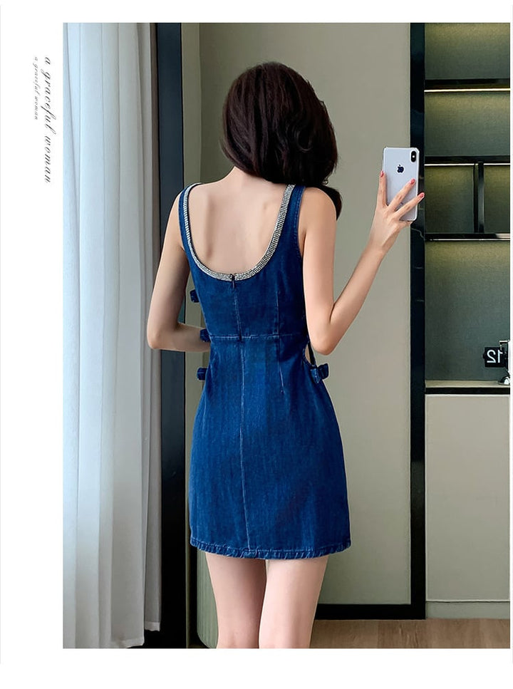【dress】デニムワンピース　M24568