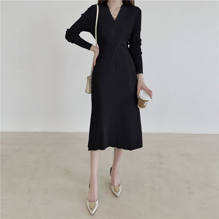 【dress】ニットワンピース　M25539