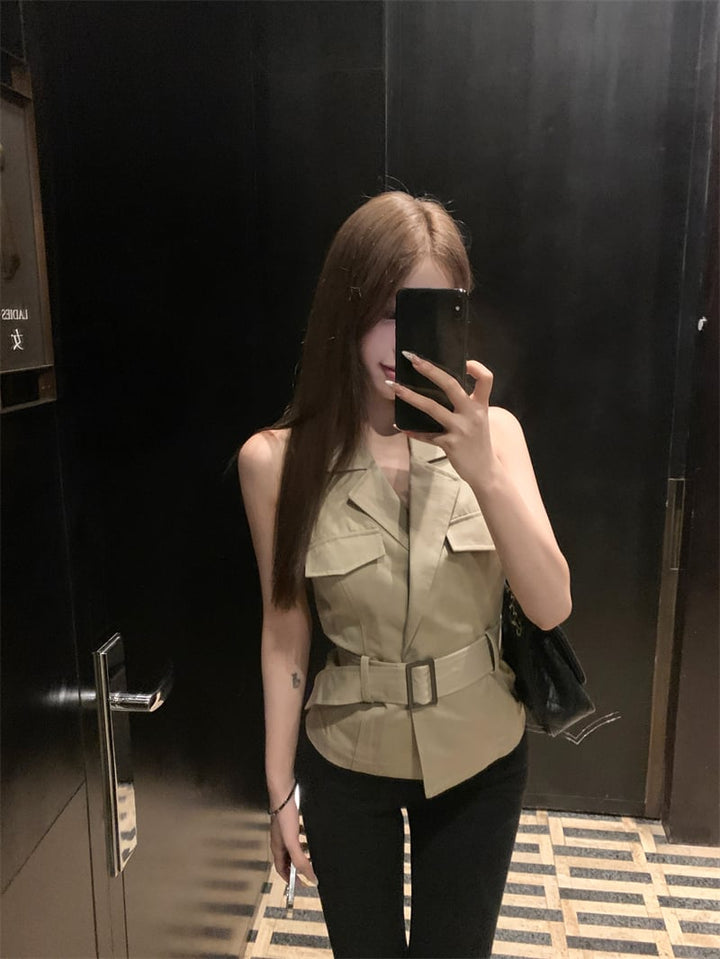 【tops】ノースリーブトップス　M24697