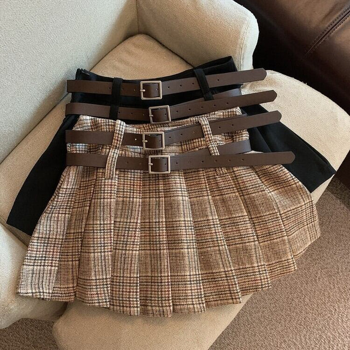 【bottoms】プリーツスカート　M27357