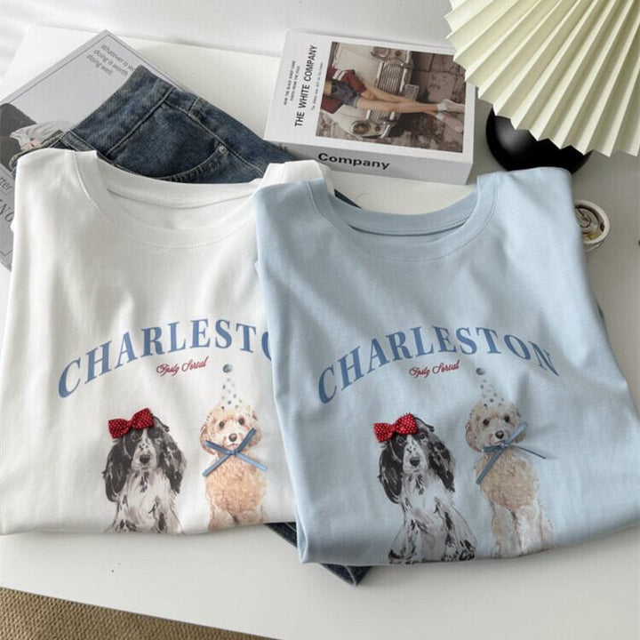 【tops】カートゥーンTシャツ　M29929