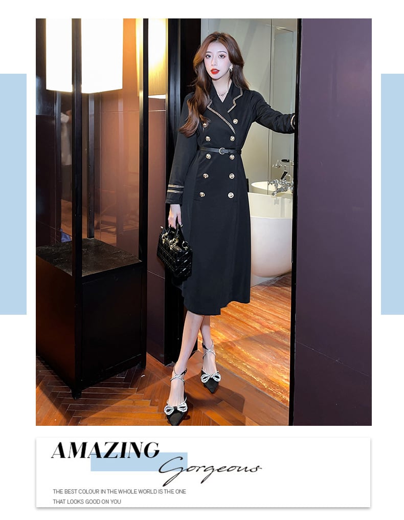 【dress】女性力を高める～ファッションデートワンピース　M17620