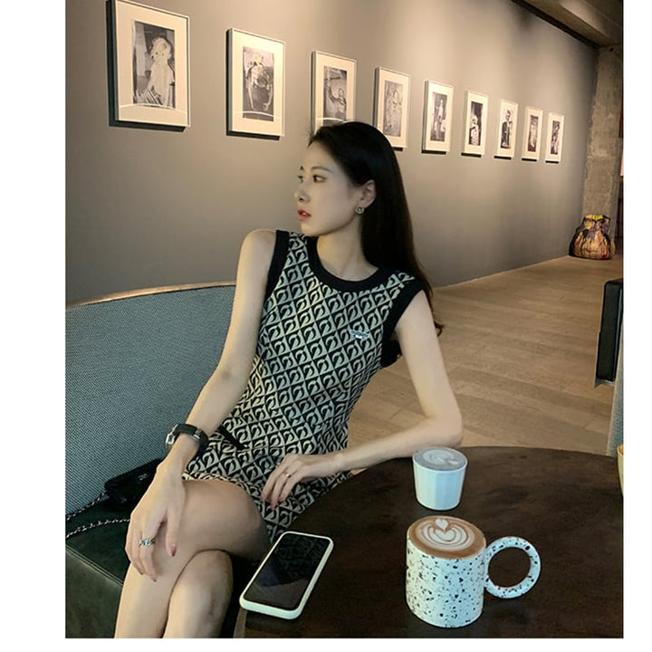【dress】ノースリーブワンピース　M23944