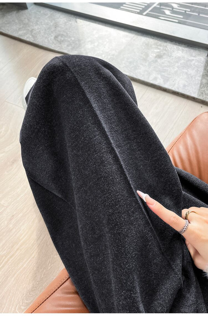【bottoms】裹起毛ワイドパンツ　M27764