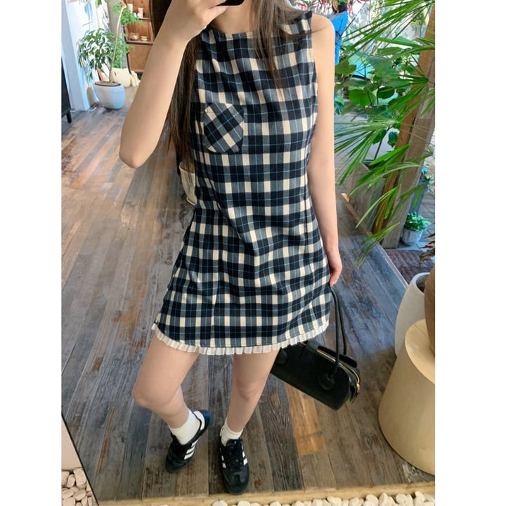 【dress】ノースリーブワンピース　M25153
