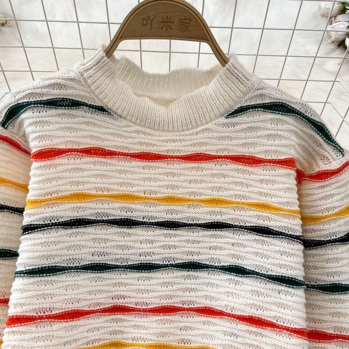 【set】ニットセーター×スカートセット　M18458