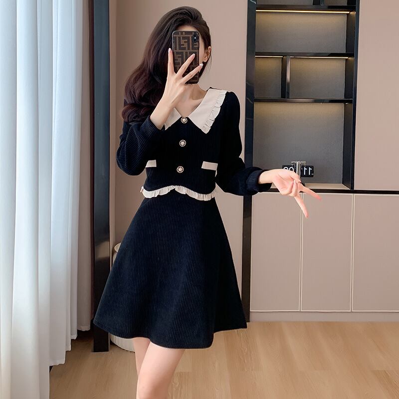 【dress】ドッキングワンピース　M18604
