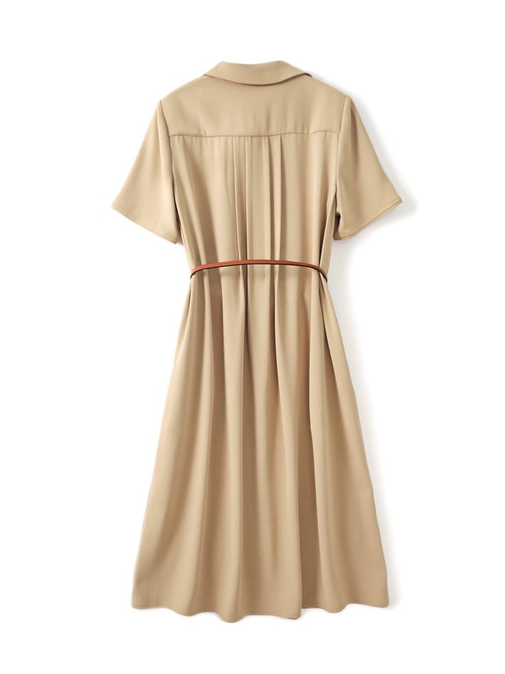 【dress】女性力を高める～エレガントシャツワンピース　M16853
