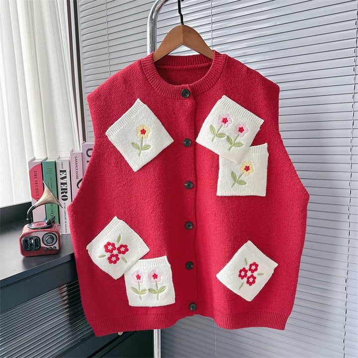 【tops】ニットベスト　M26497
