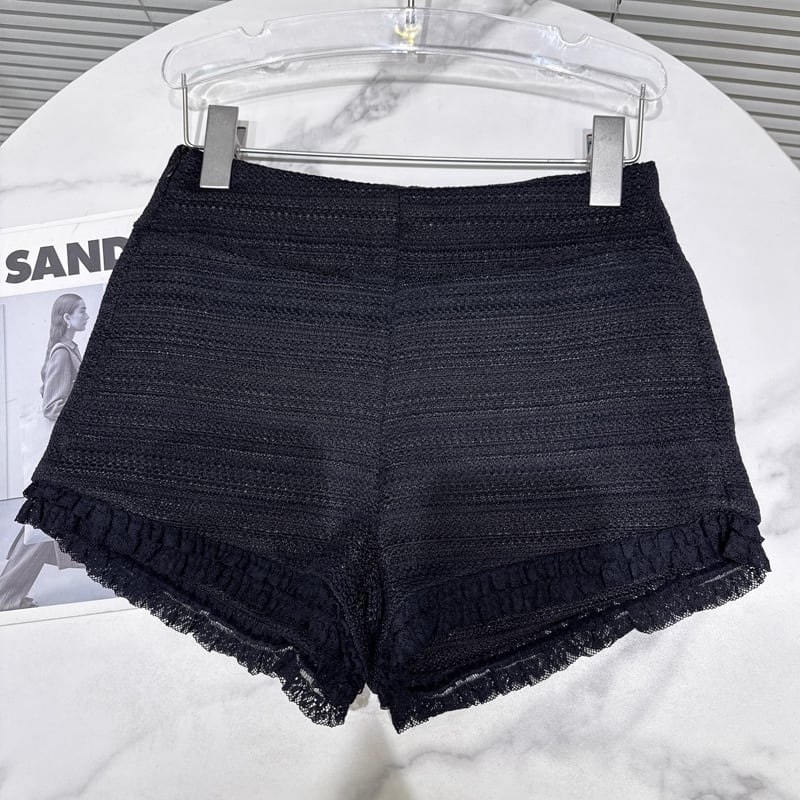 【bottoms】レースドッキングショートパンツ Q7447
