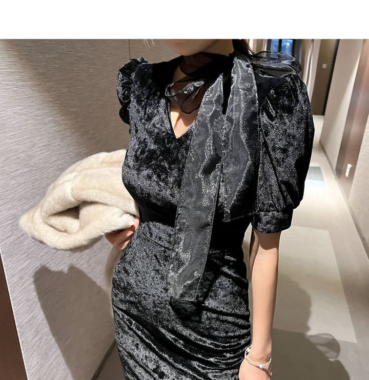 【dress】マーメイドワンピース　M24813